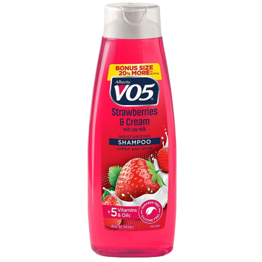 Alberto Vo5 Moisturizing Shampoo Strawberries  Cream 15 Fl Oz