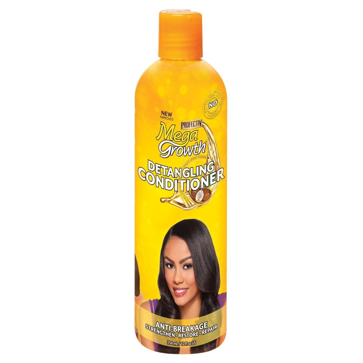 Profectiv Mega Growth Detangling Conditioner 12 Oz