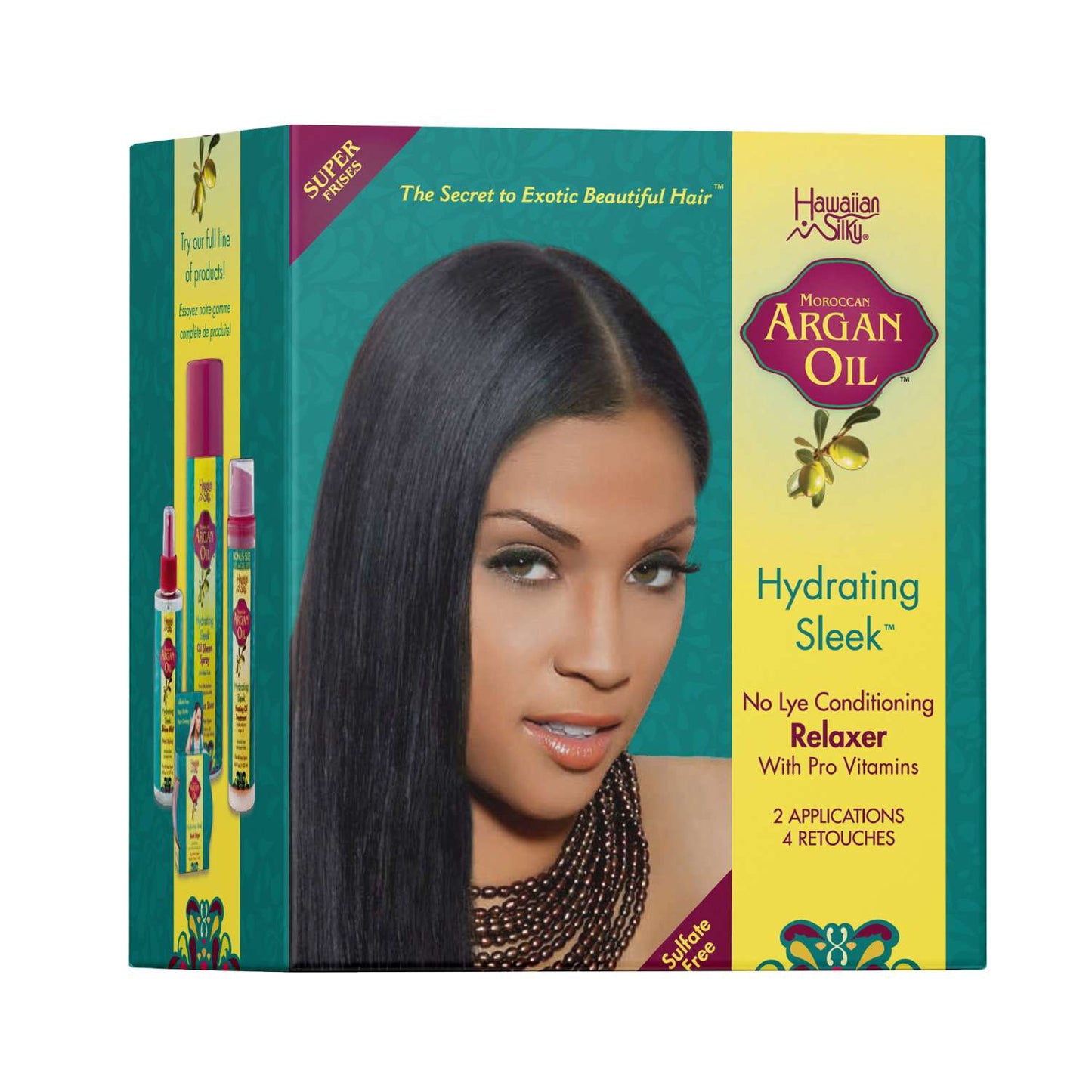 Hawaiian Silky Argan No Lye 2 Application Super