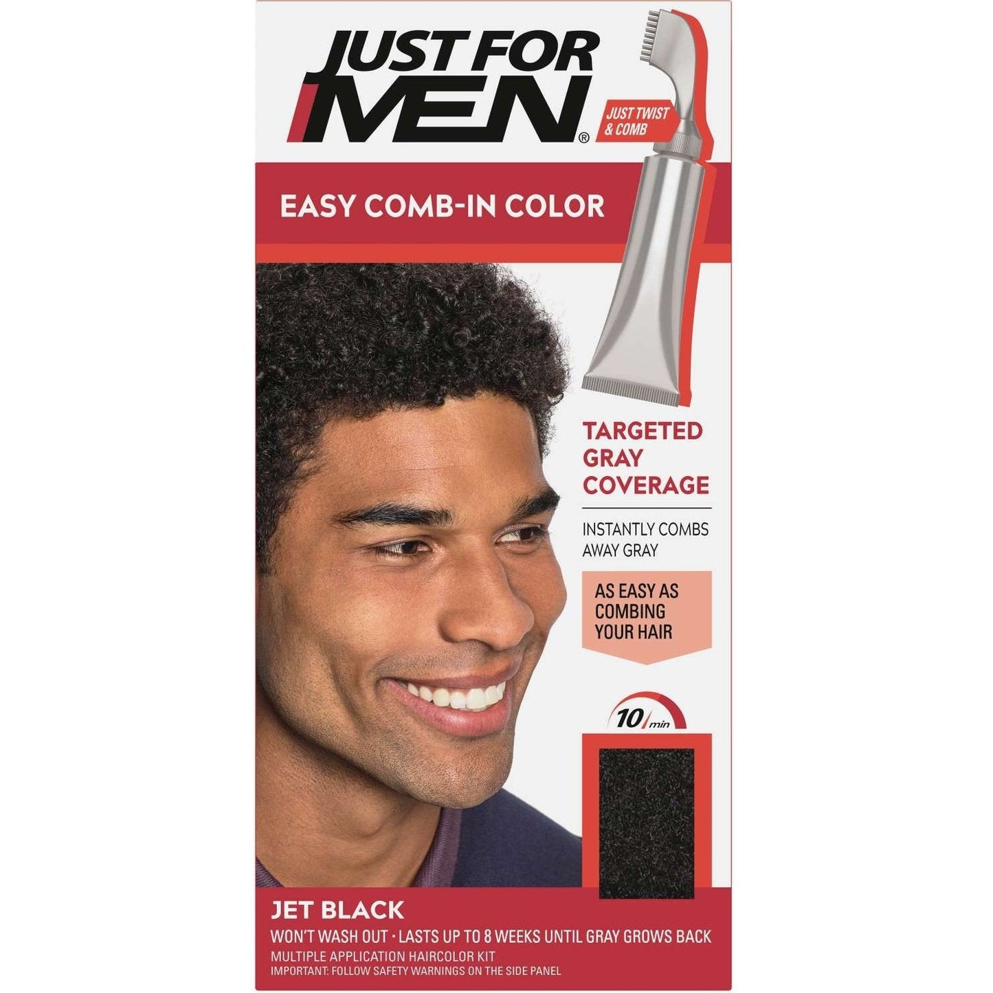Just For Men Autostop Hair Color Jet Black