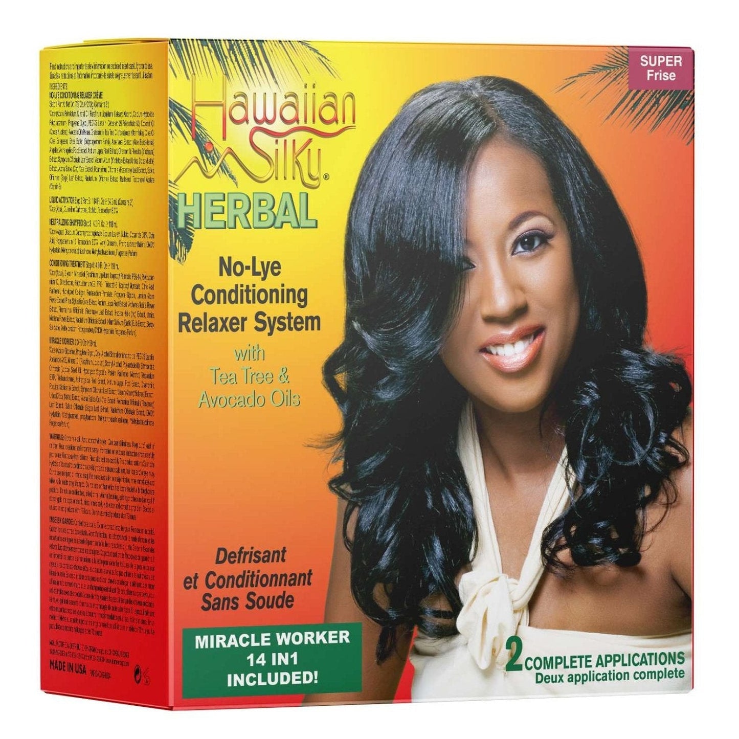 Hawaiian Silky Herbal No Lye 2Appl Super