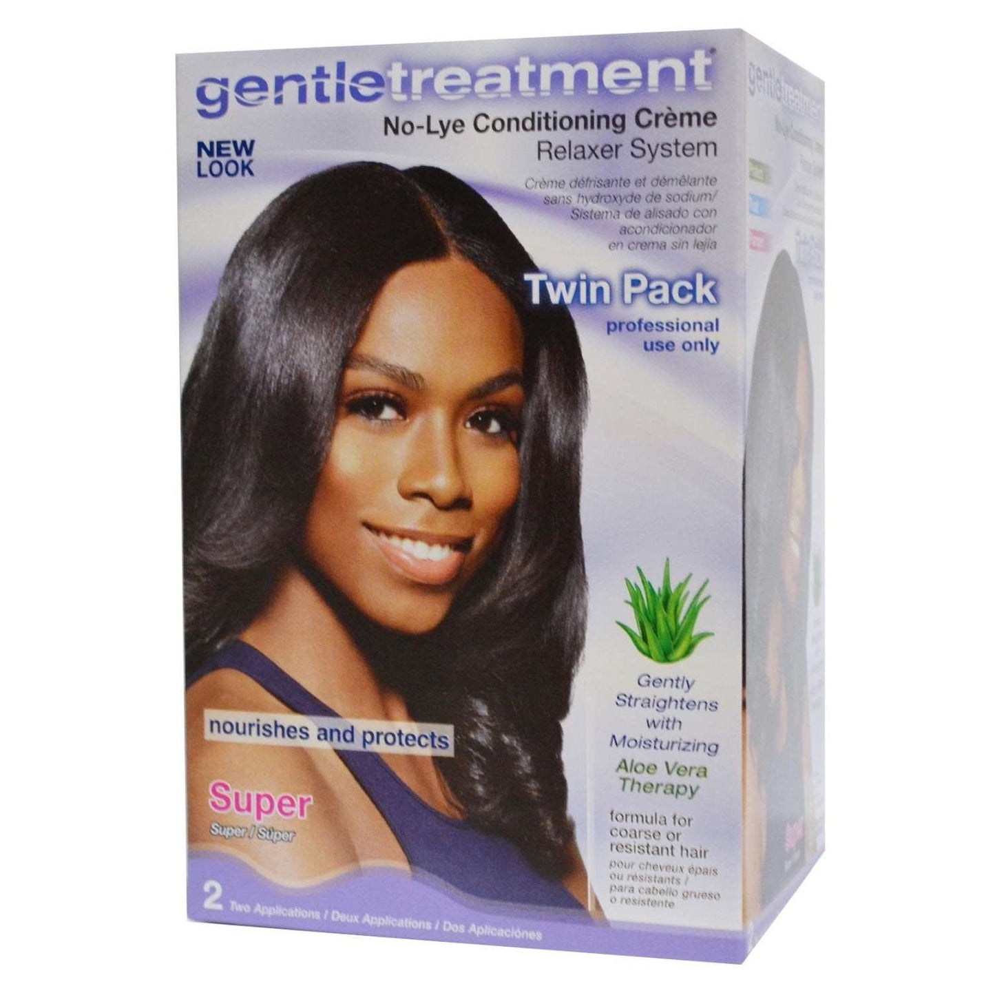 Gentle Treatment No Lye Twin Kit Super