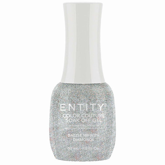 Entity Color Couture Soak Off Gel Dazzle Me With Diamonds 0.5 Fl Oz