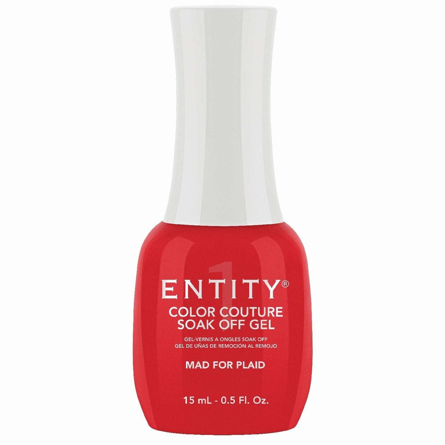 Entity Color Couture Soak Off Gel Mad For Plaid 0.5 Fl Oz