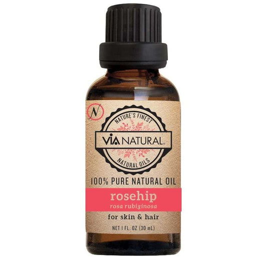 Via Natural 100 Percent Pure Oil  Rosehip
